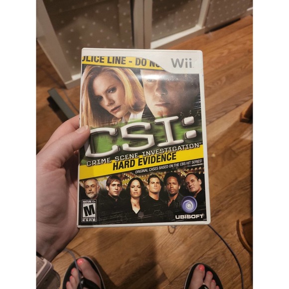 Nintendo Video Games & Consoles Csi Crime Scene Investigation Hard Evidence For Nintendo Wii